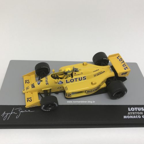1987 - LOTUS HONDA 99T GP MÔNACO