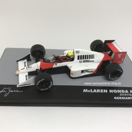 McLAREN HONDA MP4/5 GP ALEMANHA